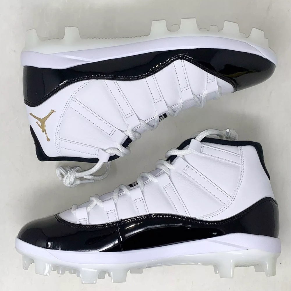 Air Jordan 11 Concord DMP Gratitude Baseball Cleats MCS, Size 11 BNIB FV5415-107